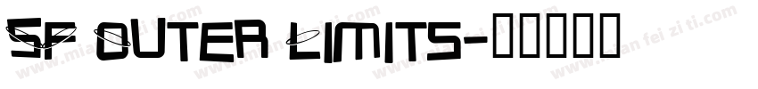 SF Outer Limits字体转换